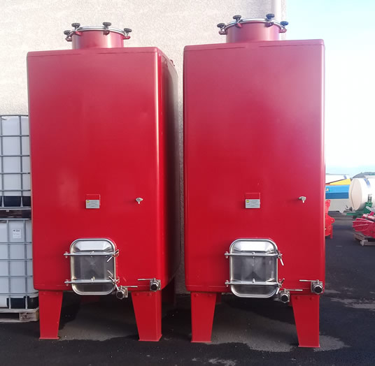 Cuverie Acier neuf ou occasion