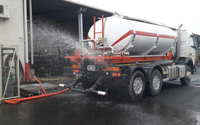Transport d’eau pour le TP
