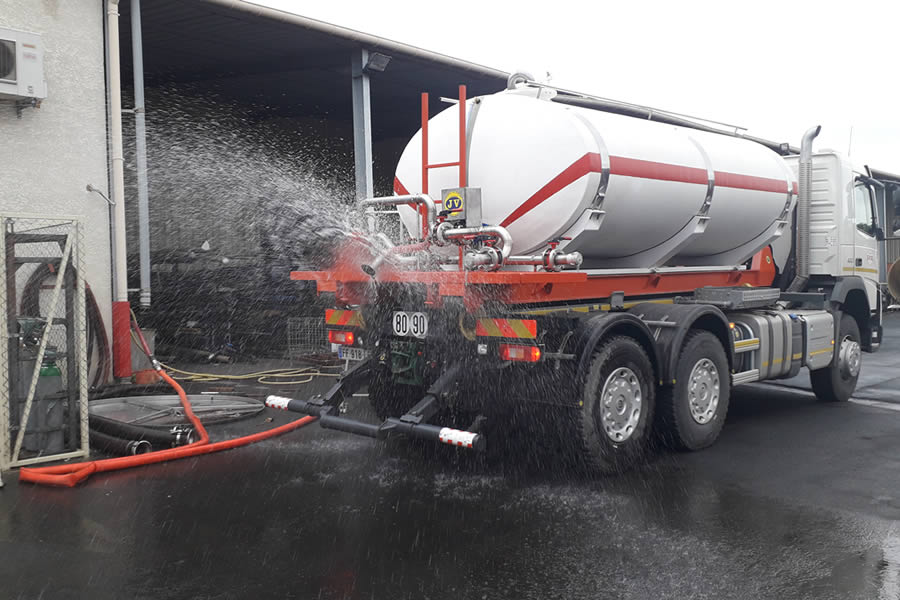 Transport d’eau pour le TP